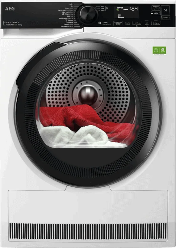 AEG 8000 AbsoluteCare® - Warmtepomp Droogkast 8 kg TR86CBC87