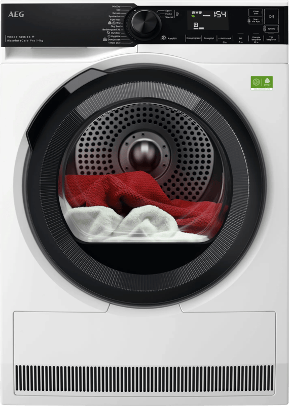 AEG TR969V6C - 9000X - AbsoluteCare® Pro - Warmtepompdroger - Energielabel A - 9 kg