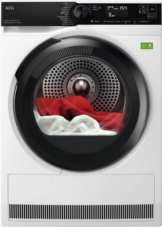AEG TR869T4C - 8000 - AbsoluteCare® - Warmtepomp droger - Energielabel B - 9 kg