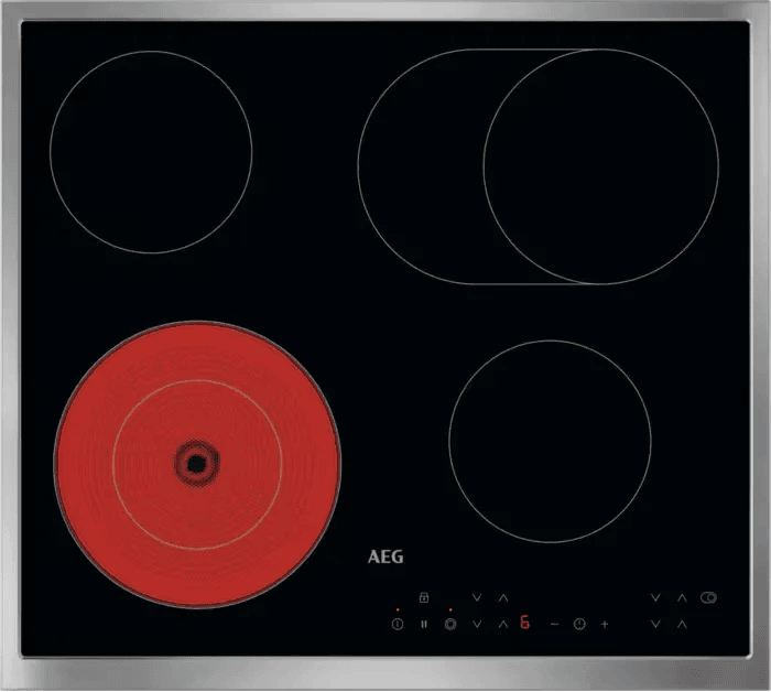 AEG 3000 Radiant Hob - vitrokeramische kookplaat, 60 cm TN64RA06XB