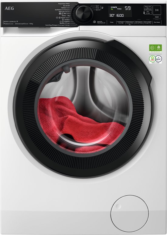AEG LR8686UC4 8000 PowerCare UniversalDose – Wasmachine – 40% zuiniger dan Energielabel A – 8 kg