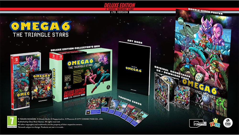 Omega 6 The Triangle Stars Deluxe Edition