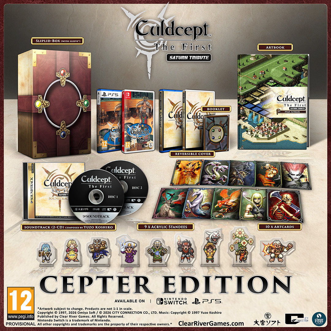 Culdcept The First Saturn Tribute Cepter Edition