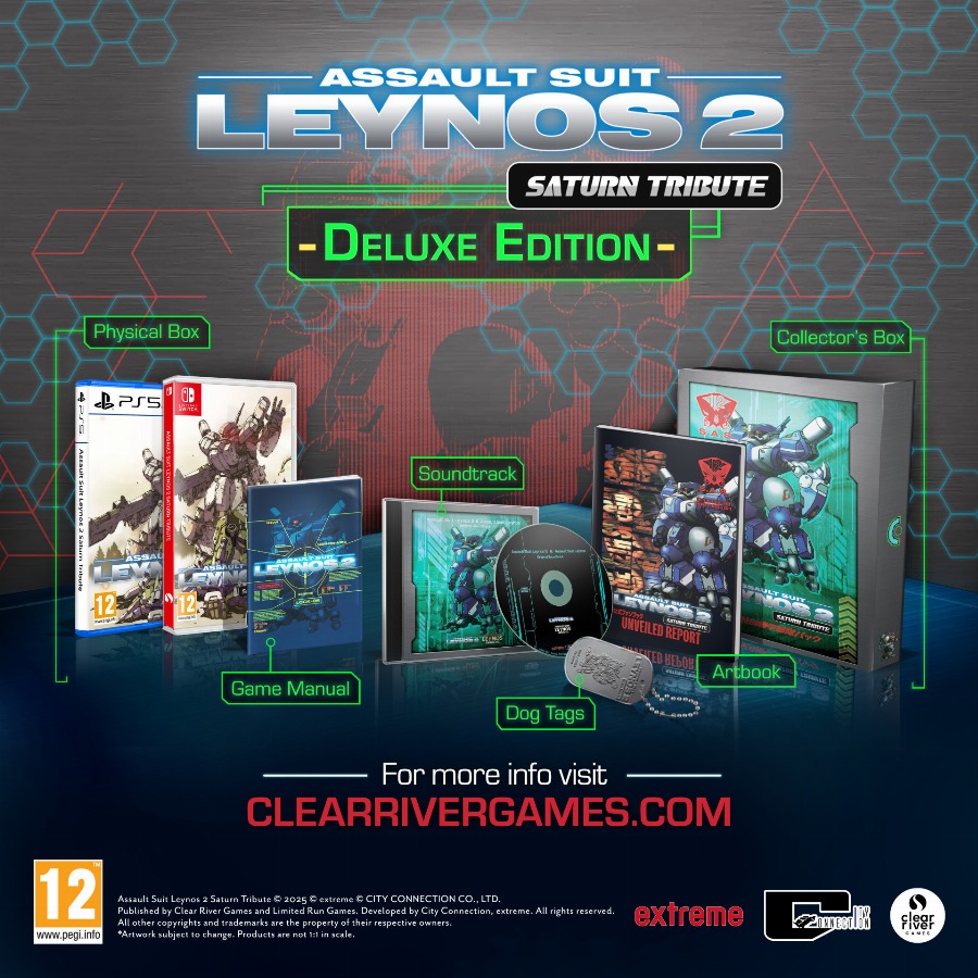 Assault Suit Leynos 2 Saturn Tribute Deluxe Edition