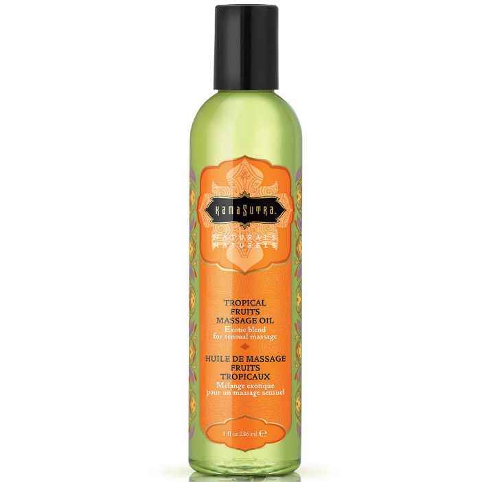 Kamasutra Cosmetics - Naturals Massageolie Tropisch Fruit 236 Massage-olie