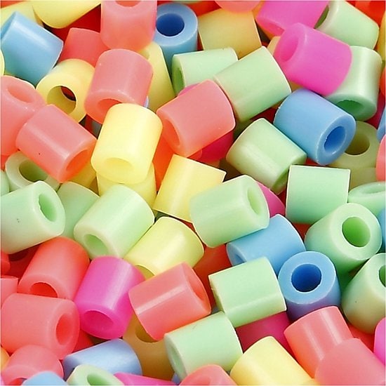 Nabbi Medium Tube Kralen Pastel Mix - 6000 stuks
