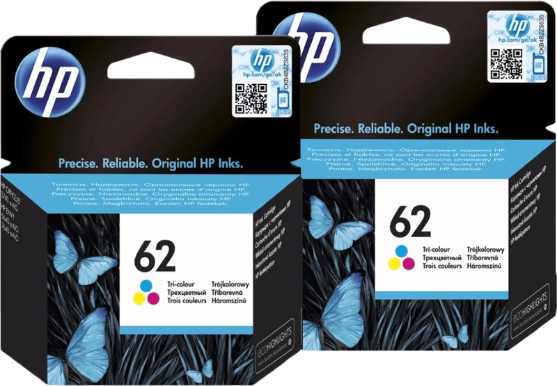 HP 62 Cartridges Kleur Duo Pack