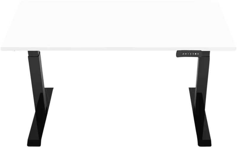 Euroseats Elektrisch Zit Sta Bureau 160 x 80 Zwart/Wit
