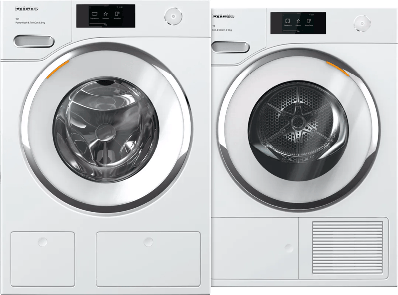 Miele WWR 760 WPS PowerWash & TwinDos + Miele TWR 780 WP Eco & Steam