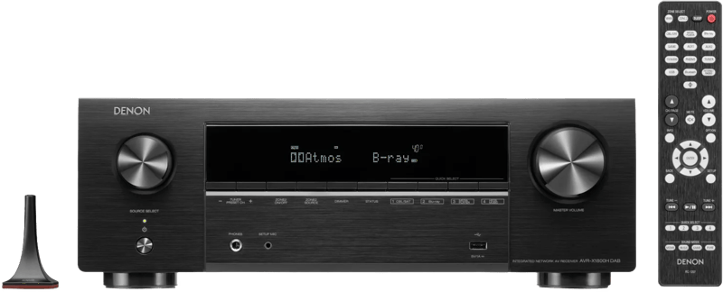 Denon AVR-X1800H DAB Zwart