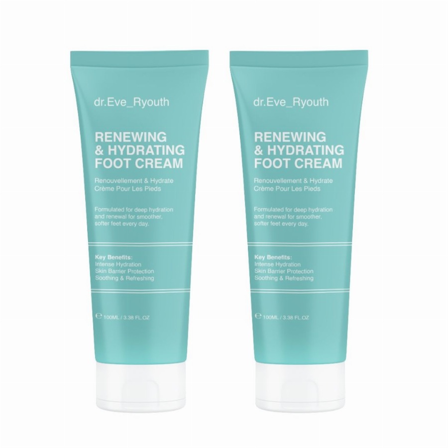 Dr. Eve_Ryouth Vernieuwende en hydraterende voetcrème duo 200
