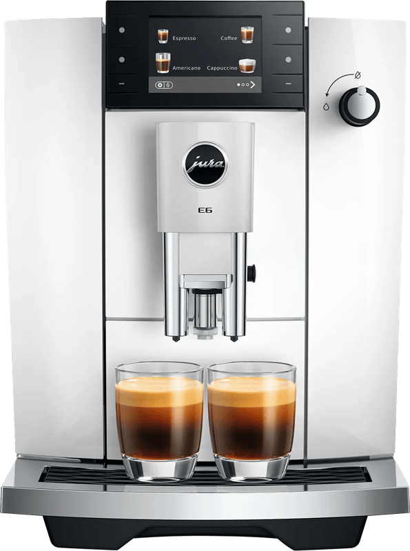 JURA E6 Piano White (ED)