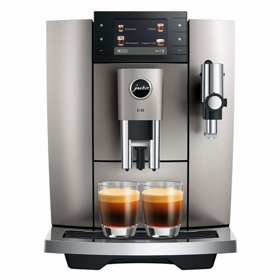 JURA E8 Midnight Silver (ED)