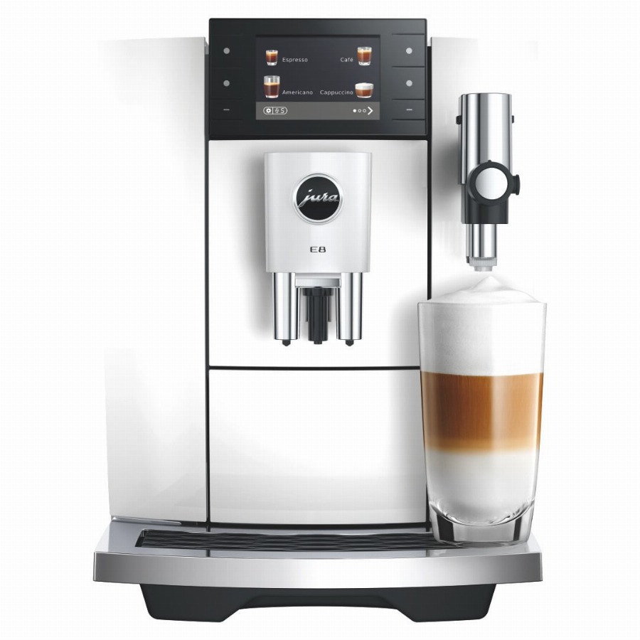 JURA E8 Piano White (ED)