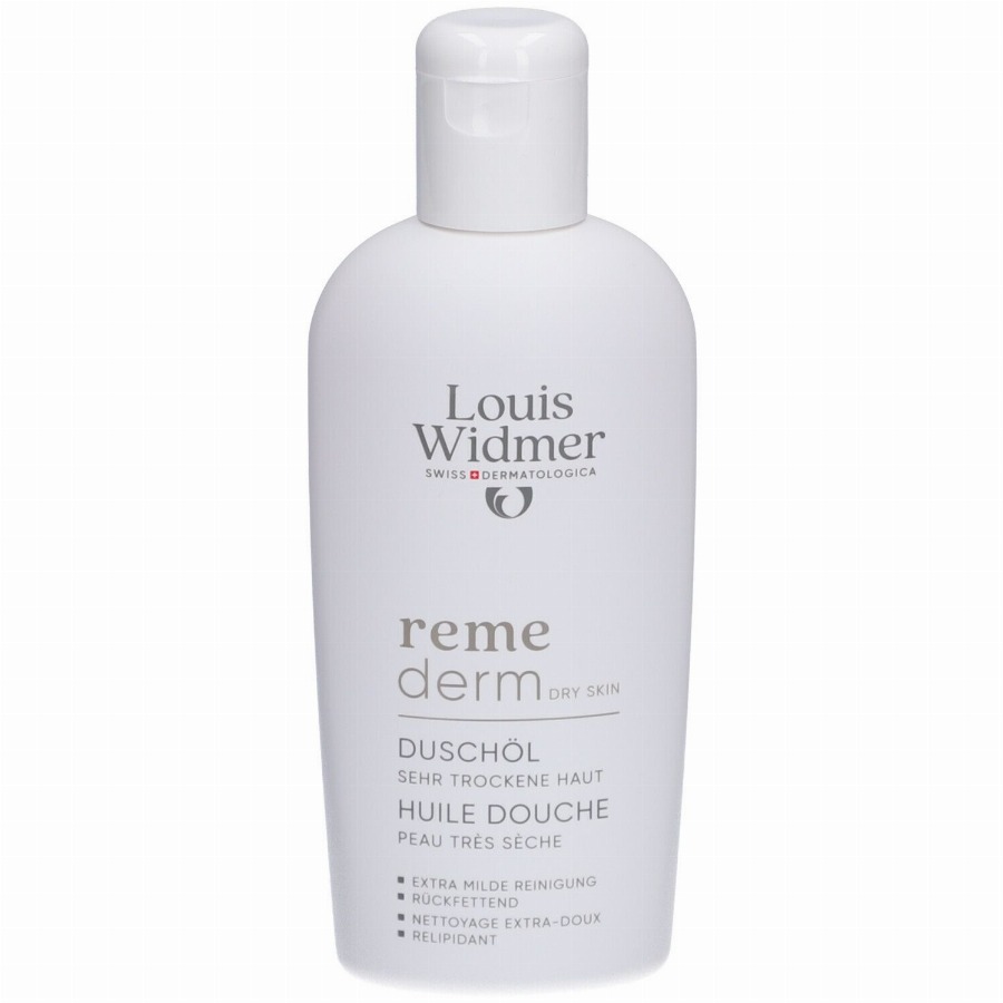Louis Widmer Remederm Dry Skin Doucheolie Licht Geparfumeerd 200 Etherische olie