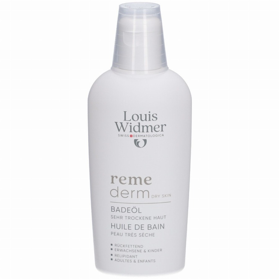 Louis Widmer Remederm Dry Skin Badolie Licht Geparfumeerd 250