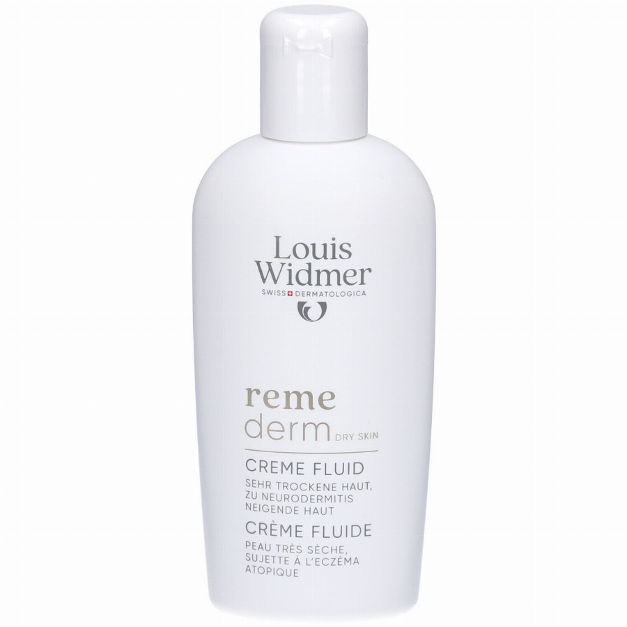 Louis Widmer Remederm Dry Skin creme fluide probiotic Zonder Parfum 200 Crème