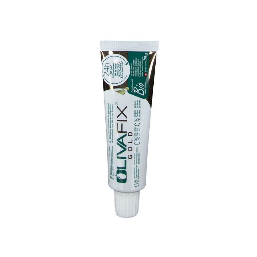 Olivafix Hechtcrème Kunstgebit Gold 75 Crème