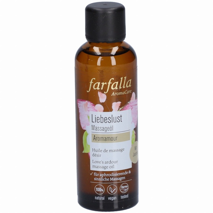 FARFALLA Aromamour Desire massageolie 75 Etherische olie