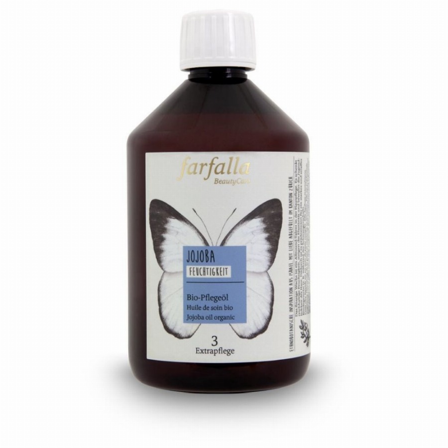 FARFALLA biologische jojoba huidverzorgingsolie 500 Olie