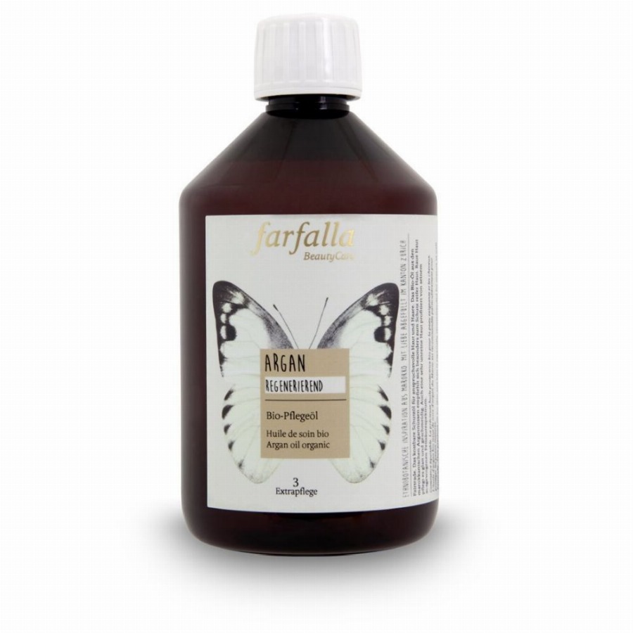 FARFALLA biologische arganolie 500 Huidolie