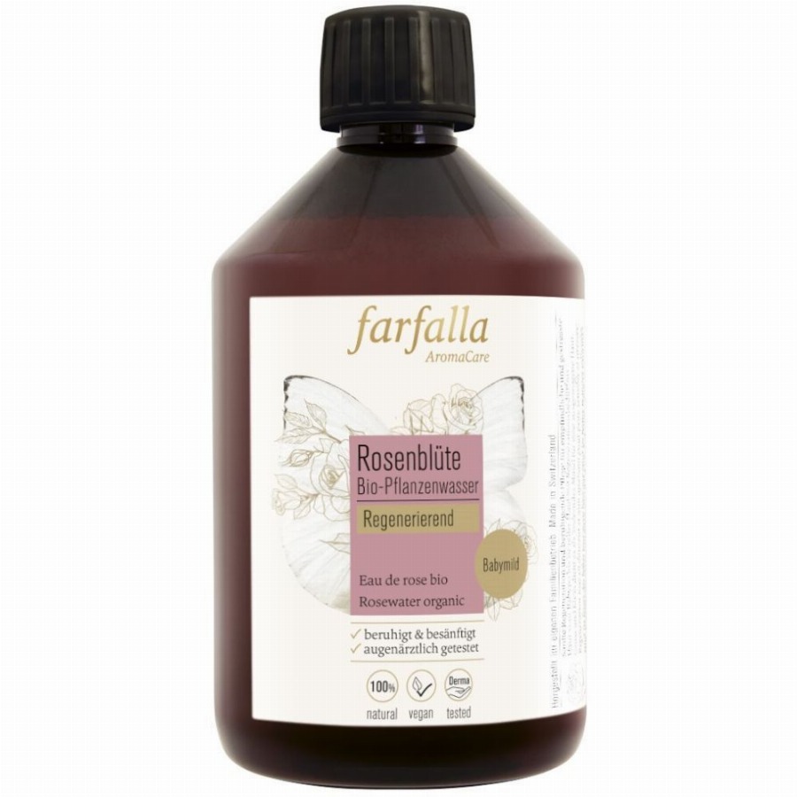 FARFALLA AromaCare Rozenbloesem Biologisch plantaardig water 500 Lichaamsverzorging