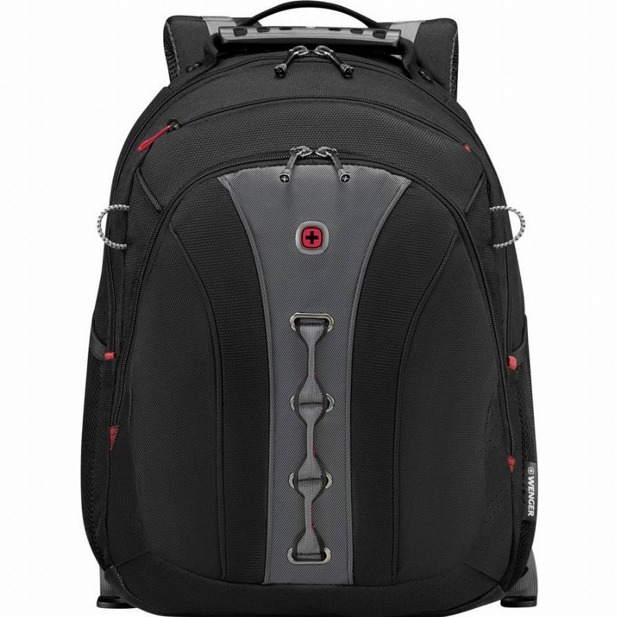 Wenger Legacy Laptoprugzak Geschikt voor max. (laptop): 39,6 cm (15,6) Zwart, Grijs