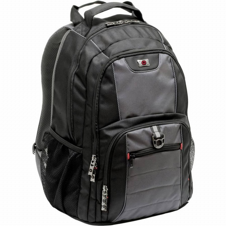 Wenger Pillar Laptoprugzak Geschikt voor max. (laptop): 39,6 cm (15,6) Zwart, Grijs