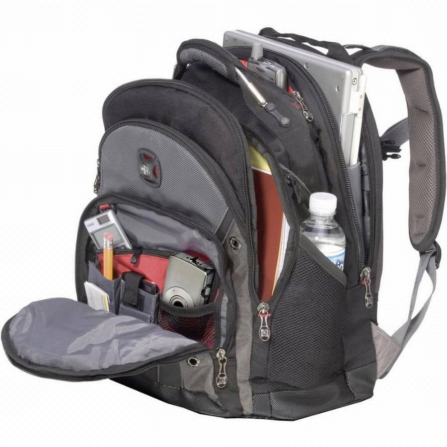 Wenger Synergy Laptoprugzak Geschikt voor max. (laptop): 39,6 cm (15,6) Zwart, Grijs