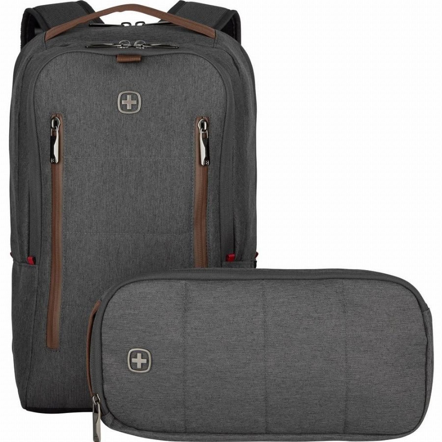 Wenger City Upgrade Laptoprugzak Geschikt voor max. (laptop): 39,6 cm (15,6) Grijs