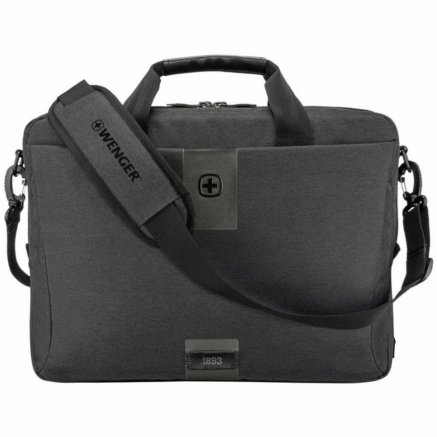 Wenger MX EVO Briefcase Laptoptas Geschikt voor max. (laptop): 40,6 cm (16) Grijs