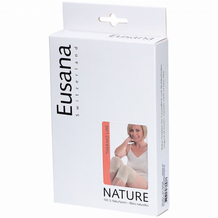 EUSANA Kniewarmer, anatomische elleboogwarmer, beige, maat M 1 Niet relevant
