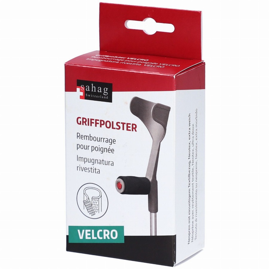 Sahag Neotex handgreepkussen met klittenbandsluiting, zwart 1 Overige