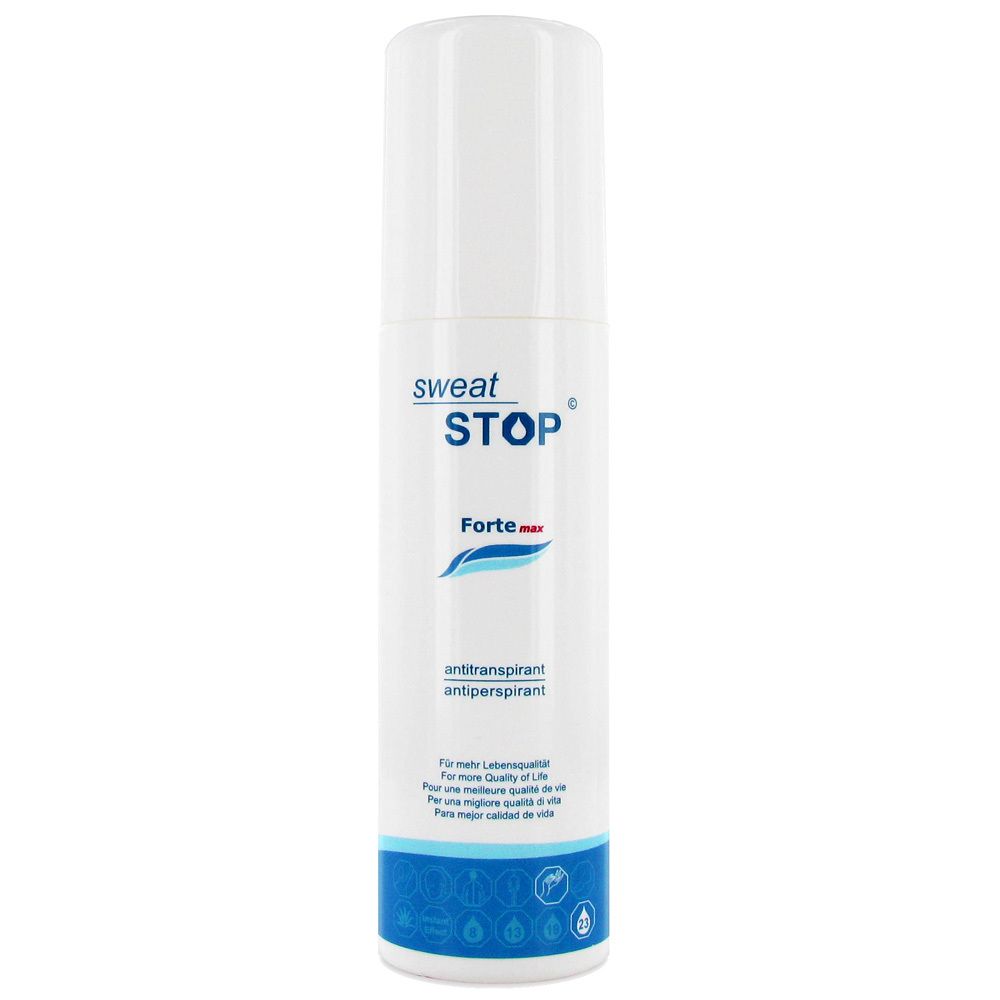 SweatStop® Forte max anti-transpirant spray voor handen en lichaam 100 Spray