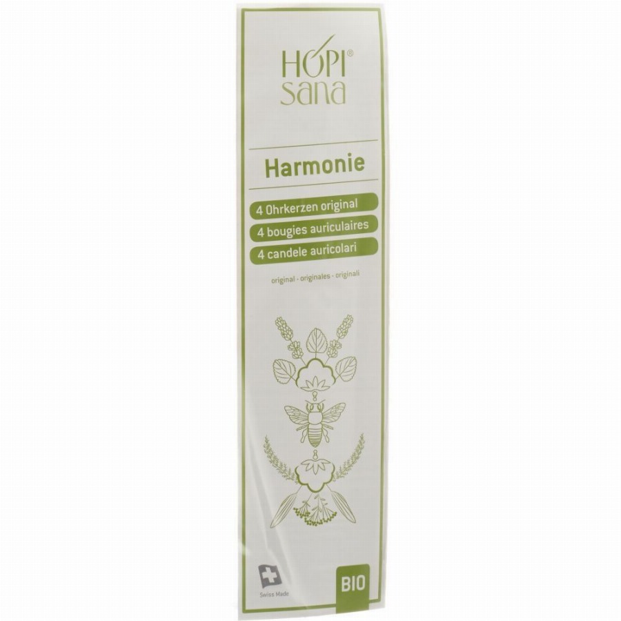HOPI® Sana Harmonie Groene Biologische Oorkaarsen 4 Overige