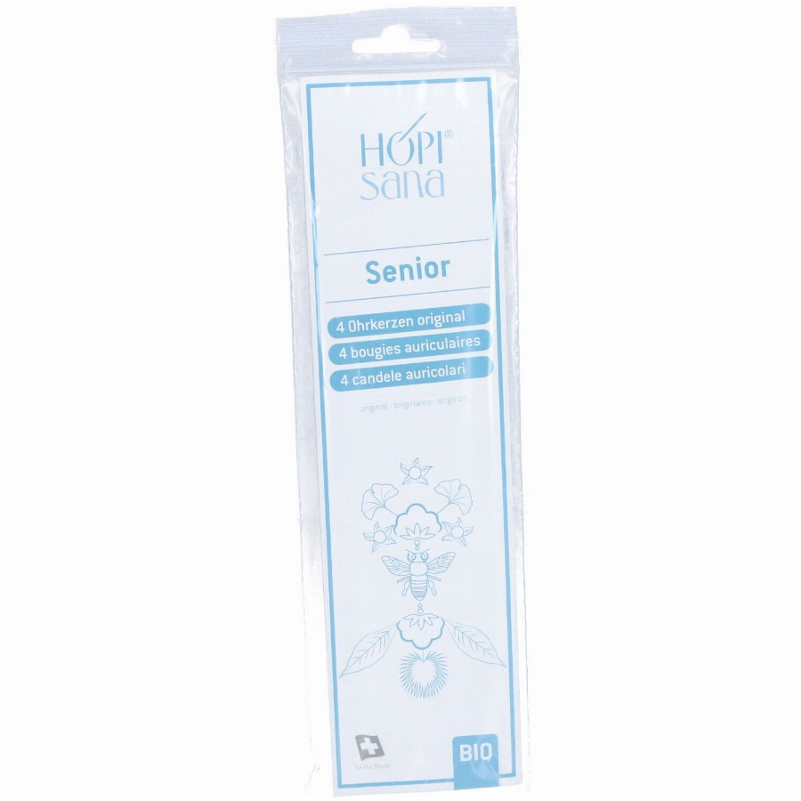 HOPI® Sana Senior 4 blauwe oorkaarsen Overige