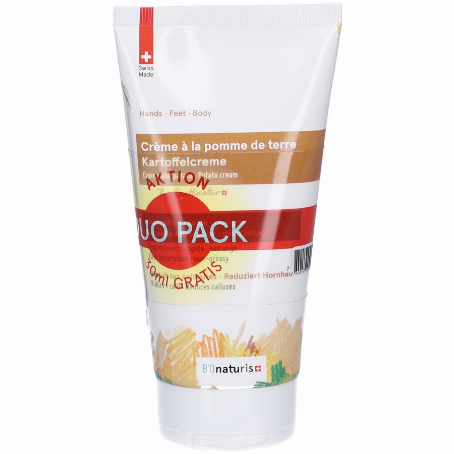 Bionaturis Ultra-hydraterende crème met aardappel voor handen en lichaam 1 Crème