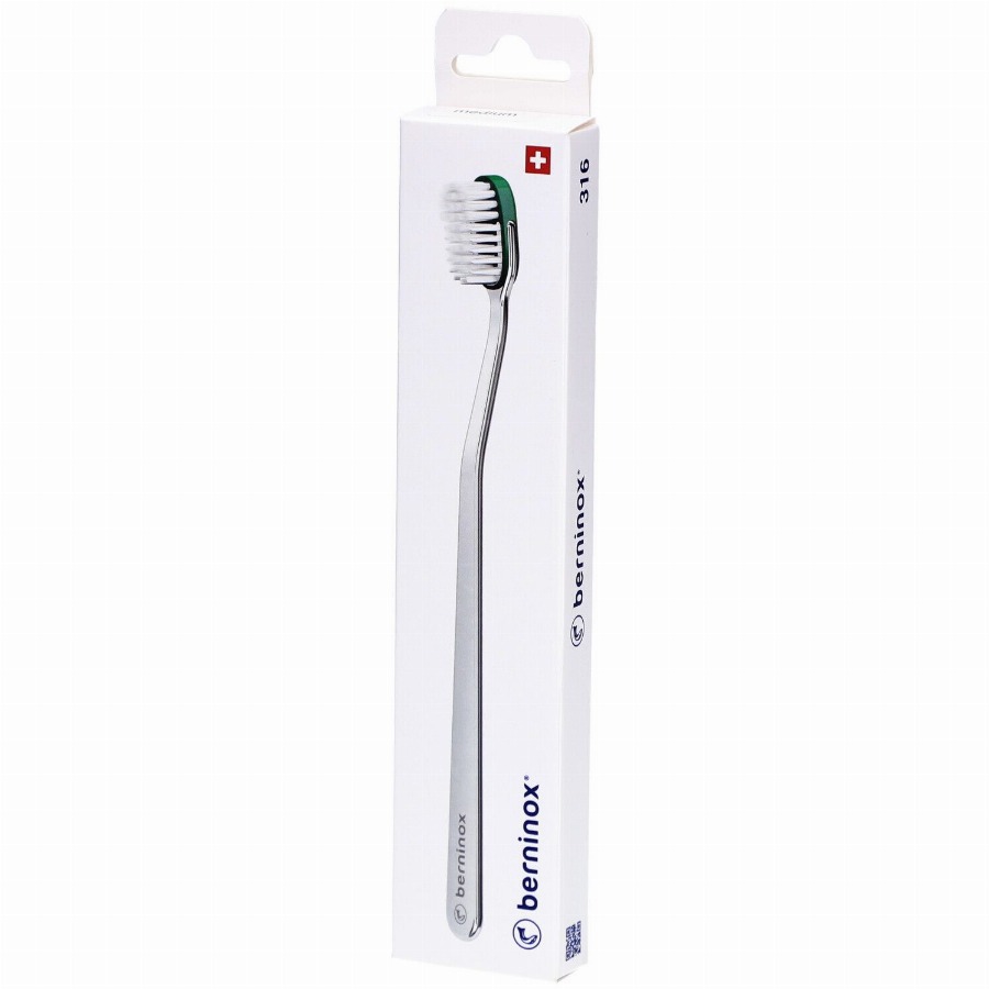 Berninox Tandenborstel 316 Atlantisch groen Medium 1