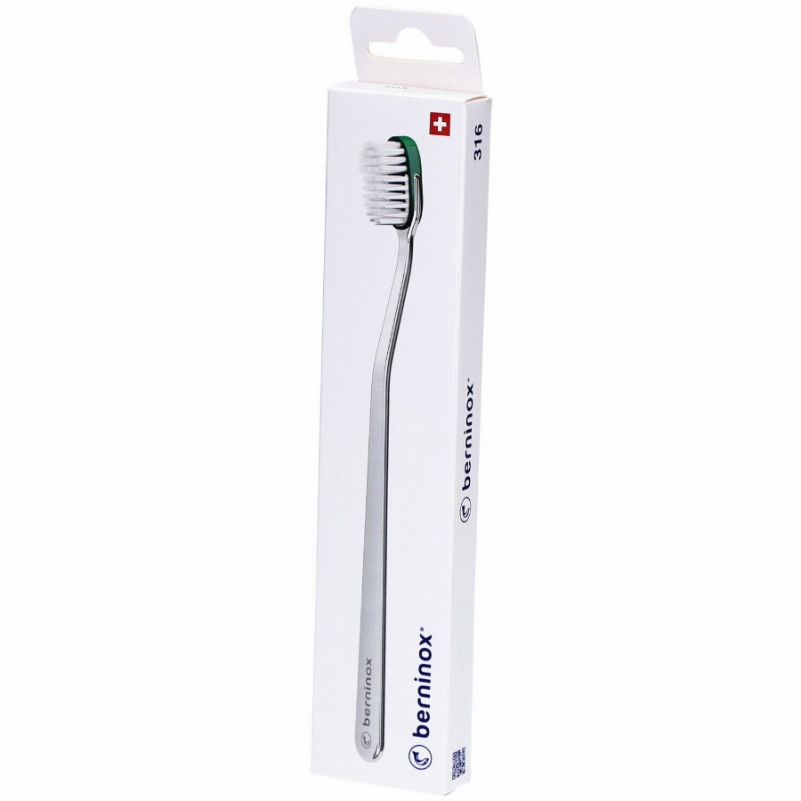 Berninox Tandenborstel 316 Atlantisch groen Soft 1