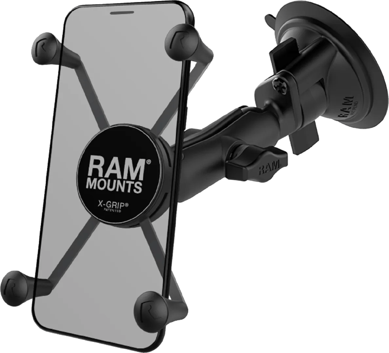 RAM Mounts Universele Telefoonhouder Auto Zuignap Voorruit/Dashboard Groot