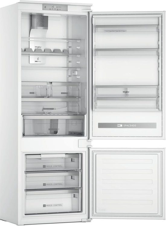 Whirlpool SP40 812 EU 2 - Inbouw koel-vriescombinatie - Ingebouwd 400 l - E label - Wit - 400 l
