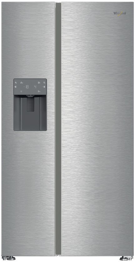 Whirlpool WHG2 6573W X4E amerikaanse koelkast Vrijstaand 578 l Roestvrijstaal