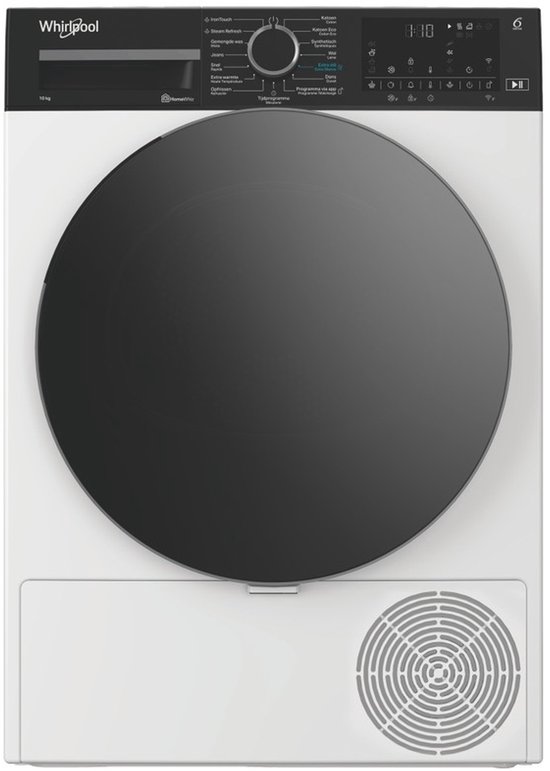 Whirlpool C WD 105M WBS BE - Wasdroger - Warmtepompdroger - 10 kg