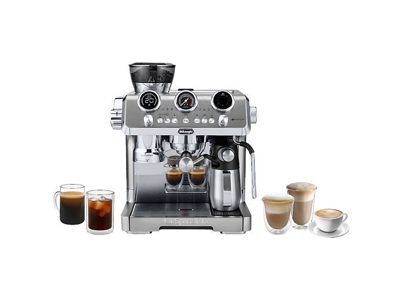 De Longhi Ec9885.m La Specialista Maestro 2.0 – Semi Automatische Espressomachine Zilver