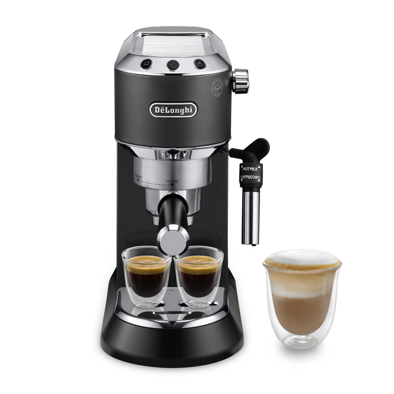 DELONGHI DEDICA STYLE EC685 BLACK POMPDRUK