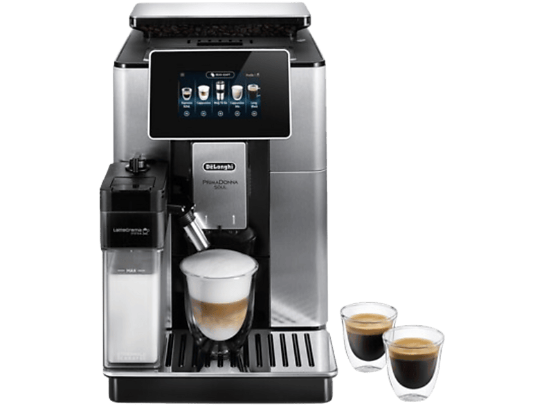 De Longhi Primadonna Soul (ecam610.74.mb) – Volautomatische Espressomachine Zilver
