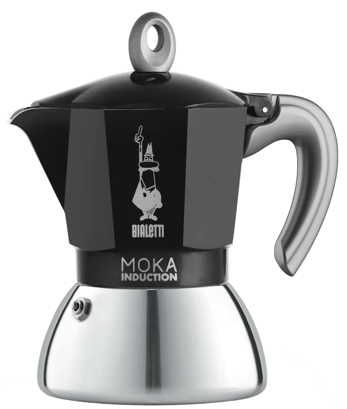 Bialetti New Moka Induction Zwart 6 kopjes