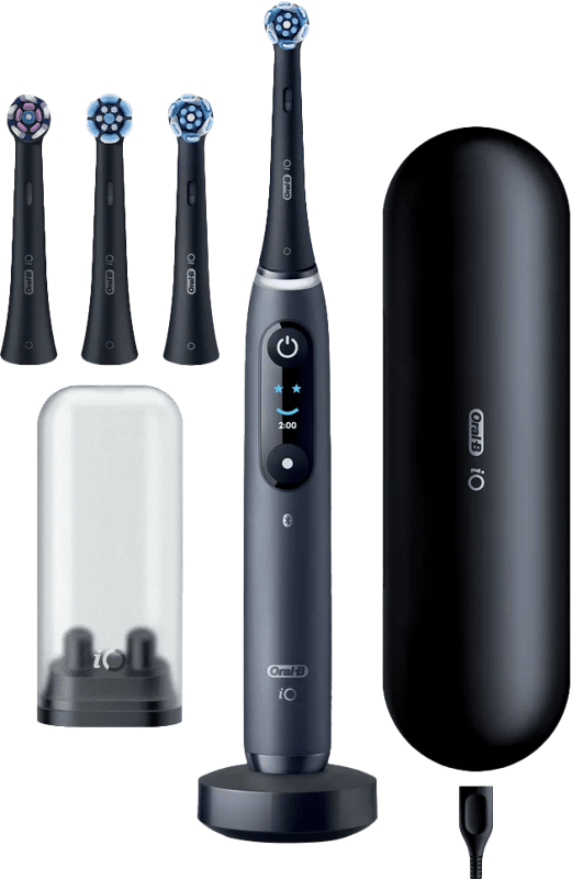 Oral-B iO 9 Zwart Holiday Edition met 4 opzetborstels