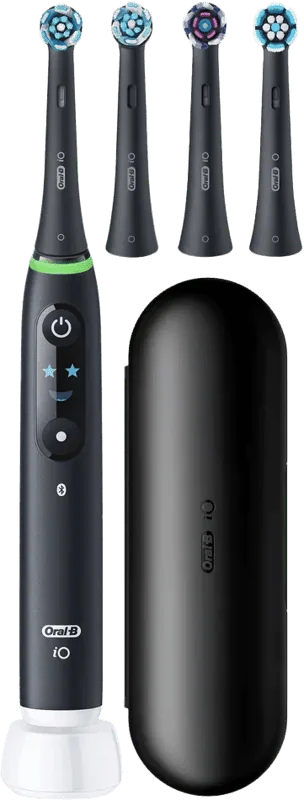 Oral-B iO 6 Zwart Holiday Edition met 4 opzetborstels