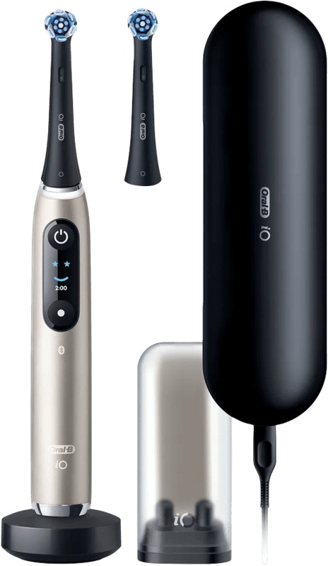 Oral-B iO 9 Goud met zwarte opzetborstel
